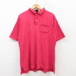 シアーズ 90s 半袖ポロシャツ ピンク XL | 古着