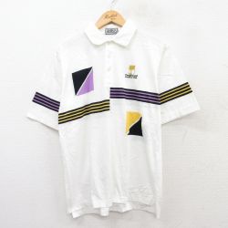 タングルウッド 90s 半袖ポロシャツ ホワイト L | 古着