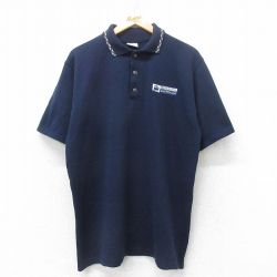 BENDIGO 半袖ポロシャツ ネイビー XL | 古着