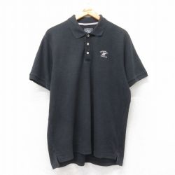ビバリーヒルズ ポロクラブ 半袖ポロシャツ ブラック XL | 古着