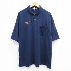 ジャージーズ 00s 半袖ポロシャツ ドレッサーランド ネイビー XL | 古着