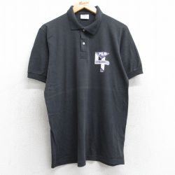 【50%OFF】80s 半袖ポロシャツ ブラック L | 古着