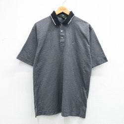 90s 半袖ポロシャツ グレー XL | 古着