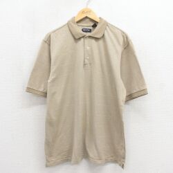 ピューリタン 00s 半袖ポロシャツ ベージュ XL | 古着