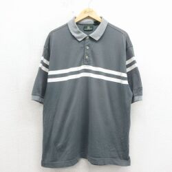 ドッカーズ 90s 半袖ポロシャツ グレー XL | 古着