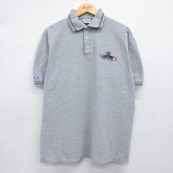 00s 半袖ポロシャツ NASCARスピードウェイ グレー XL | 古着