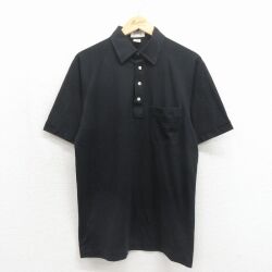 アロー 90s 半袖ポロシャツ ラグラン ブラック M | 古着