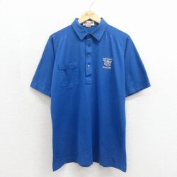 ワイルドキャッツ 90s 半袖ポロシャツ ラグラン ブルー XL | 古着