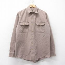 【50%OFF】XL★古着 カベラス 長袖 シャツ メンズ 00年代 00s コットン グレー系 25feb27 中古 トップス