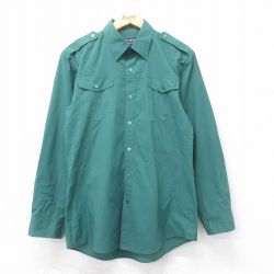 【50%OFF】ビッグヤンク 90s 長袖シャツ グリーン M | 古着
