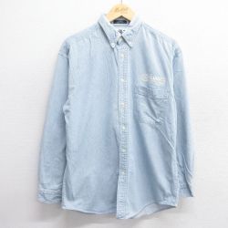 LOWES SPEEDWAY 長袖シャツ ネイビー L | 古着