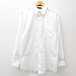 XL★古着 ピューリタン 長袖 シャツ メンズ 00年代 00s ロング丈 白 ホワイト 25apr14 中古 トップス
