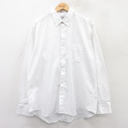 L★古着 長袖 シャツ メンズ 90年代 90s 白 ホワイト 25apr15 中古 トップス