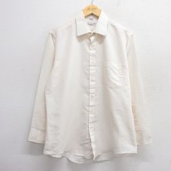 XL★古着 バンヒューセン 長袖 シャツ メンズ 90年代 90s 生成り 25jun03 中古 トップス