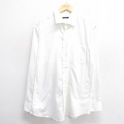 XL★古着 長袖 シャツ メンズ 白 ホワイト 25jun03 中古 トップス