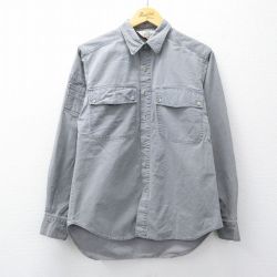 M★古着 レッドヘッド 長袖 シャツ メンズ 80年代 80s グレー【spe】 26mar02