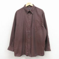 【20%OFF】アロー 00s 長袖シャツ ブラウン XL | 古着