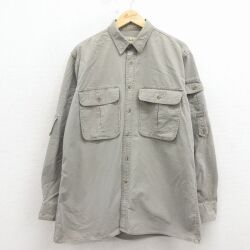 カベラス 80s 長袖シャツ ベージュ XL | 古着
