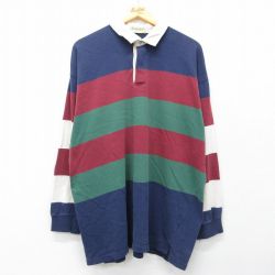 セントジョンズベイ 90s 長袖ラガーシャツ マルチカラー XL | 古着