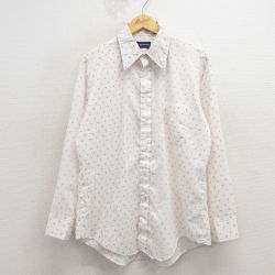 XL★古着 マンハッタン 長袖 シャツ メンズ 80年代 80s USA製 白 26apr04