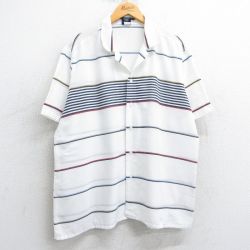 90s 半袖シャツ 開襟 ホワイト XL | 古着