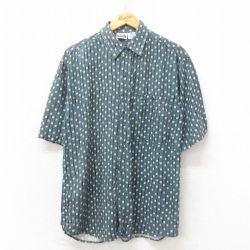 ベーシックエディションズ 00s 半袖シャツ ネイビー S | 古着