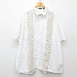 【50%OFF】半袖シャツ ホワイト XL | 古着