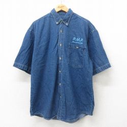 半袖シャツ RMR ネイビー XL | 古着