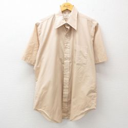 【50%OFF】アロー 70s 半袖シャツ ベージュ XL | 古着