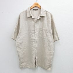 半袖シャツ ベージュ XL | 古着