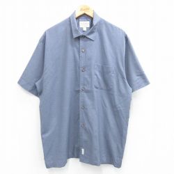 XL★古着 カベラス 半袖 シャツ メンズ 濃グレー 25jul04 中古 トップス