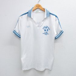 【50%OFF】90s 半袖サッカーシャツ CNY ホワイト M | 古着