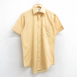 マルボロ 80s 半袖シャツ イエロー S | 古着