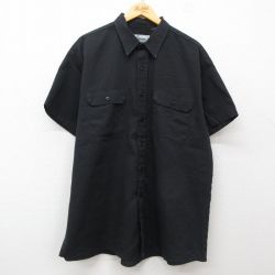 ローバックス 90s 半袖シャツ ブラック XL | 古着