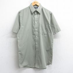 L★古着 ピューリタン 半袖 シャツ メンズ 00年代 00s ベージュ系 カーキ 25aug06 中古 トップス