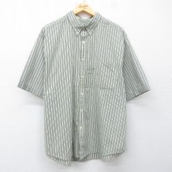 ピューリタン 00s 半袖シャツ グリーンチェック XL | 古着