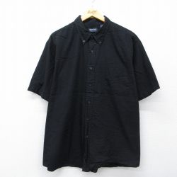 ピューリタン 00s 半袖シャツ ブラック XL | 古着