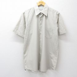 XL★古着 バンヒューセン 半袖 シャツ メンズ ベージュ系 26apr10