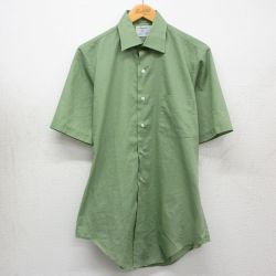 アロー 70s 半袖シャツ グリーン L | 古着