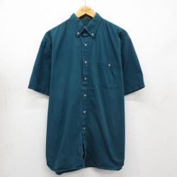 00s 半袖シャツ グリーン L | 古着