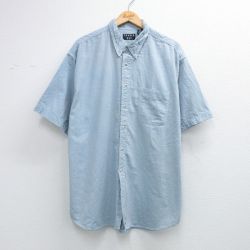 TRADER BAY 00s 半袖シャツ ネイビー XL | 古着