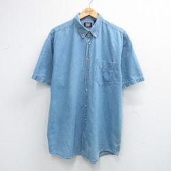 FADED GLORY 00s 半袖シャツ ネイビー XL | 古着