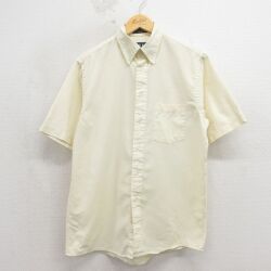 90s 半袖シャツ オックスフォード イエロー XL | 古着