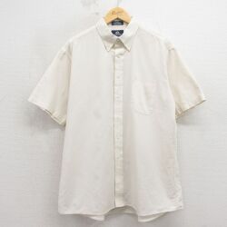 STAFFORD 00s 半袖シャツ オックスフォード ベージュ XL | 古着