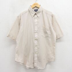 80s 半袖シャツ ベージュ L | 古着