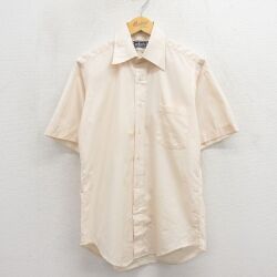 80s 半袖シャツ ベージュ M | 古着