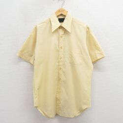 80s 半袖シャツ イエロー L | 古着