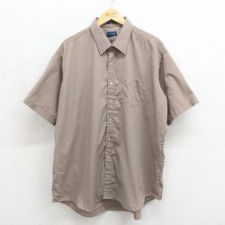 タウンクラフト 90s 半袖シャツ ベージュ メンズXL相当 | 古着