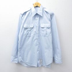 【20%OFF】90s ミリタリーシャツ ネイビー XL | 古着