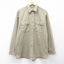 【20%OFF】ローバックス 90s 長袖ワーク ベージュ XL | 古着